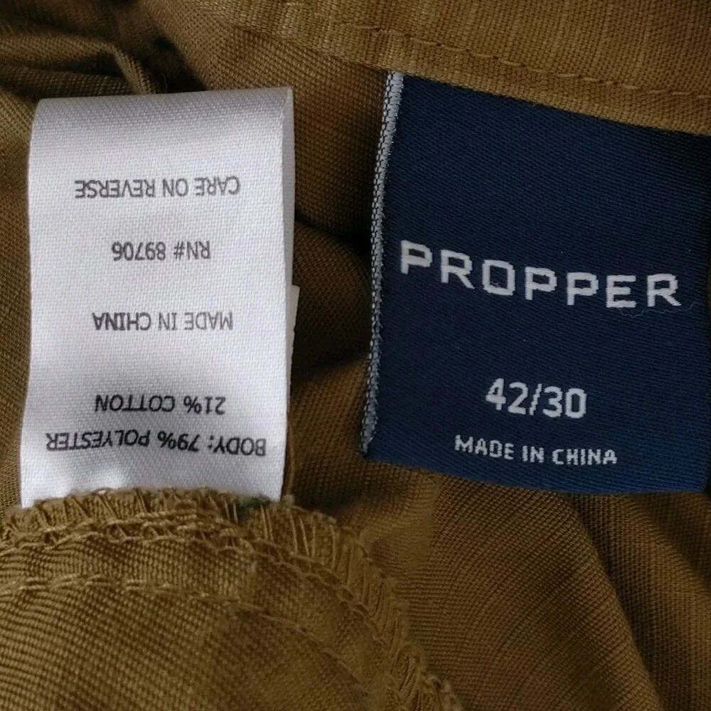 Propper Brown Kinetic Tactical Pant for Men 42x30